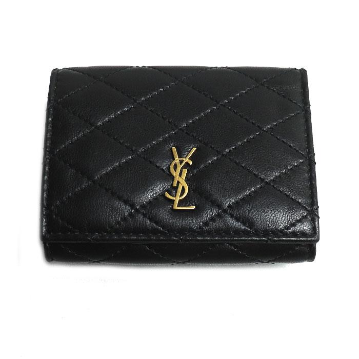 SAINT LAURENT サンローラン ギャビー コンパクトウォレット 三つ折り