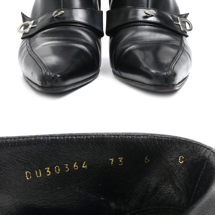 Salvatore Ferragamo サルヴァトーレフェラガモ ブーティ ブラック