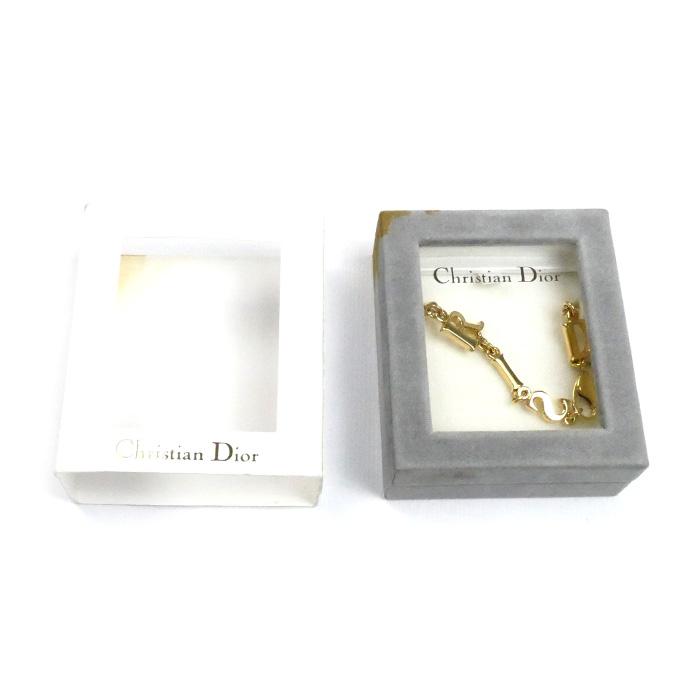 新品　クリスチャン　ディオール　Christian Dior　ブレスレット Christian Dior クリスチャンディオール GP DIORPARIS ロゴ