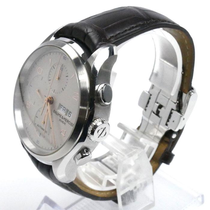 Baume & Mercier ボーム＆メルシェ クリフトン クロノグラフ 腕時計