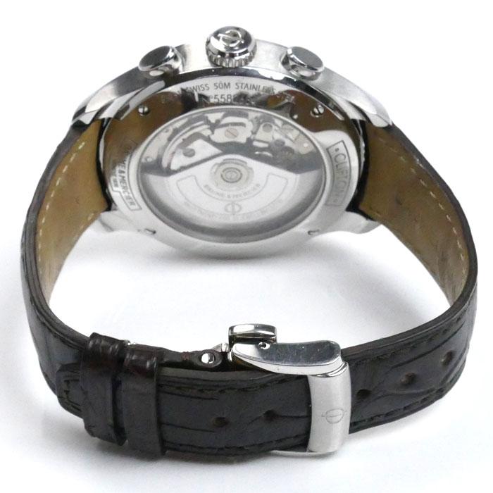 Baume & Mercier 自動巻き クロノグラフ Baume & Mercier ボーム＆メルシェ クリフトン クロノグラフ 腕時計