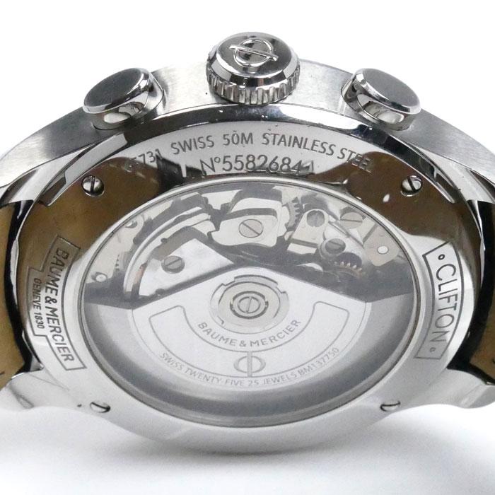 Baume & Mercier ボーム＆メルシェ クリフトン クロノグラフ 腕時計