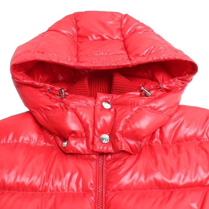MONCLER（モンクレール） ニット切替ダウン ダウンジャケット レッド