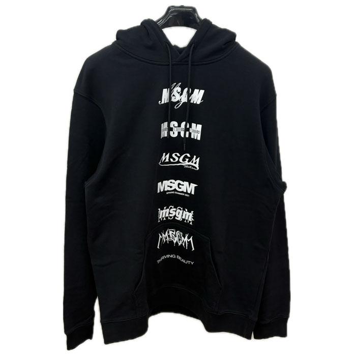 MSGM パーカー ブラック 3040MM101 M メンズ 中古 : 古恵良販売 - 通販