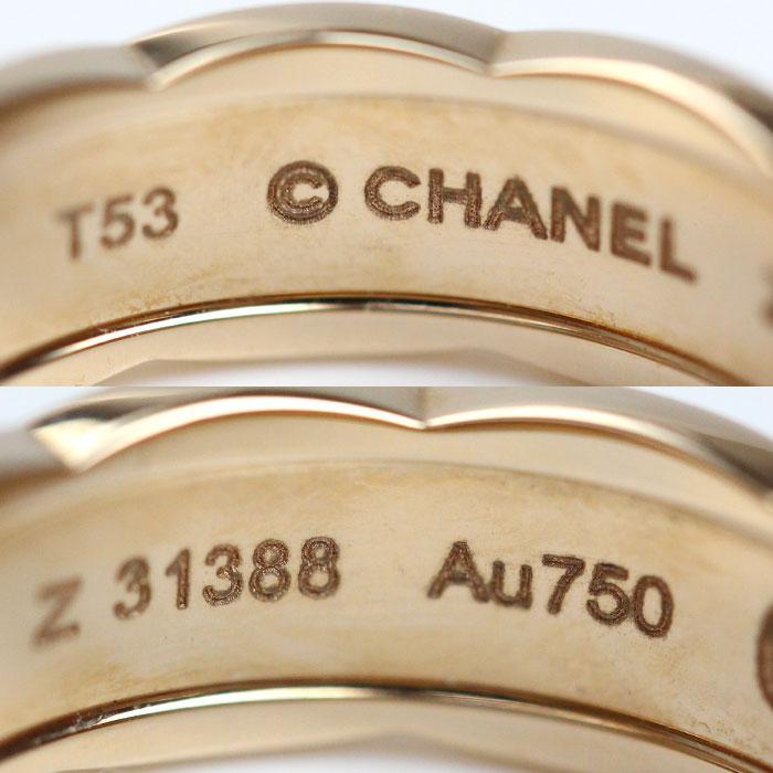 CHANEL シャネル K18PG ピンクゴールド ココクラッシュ