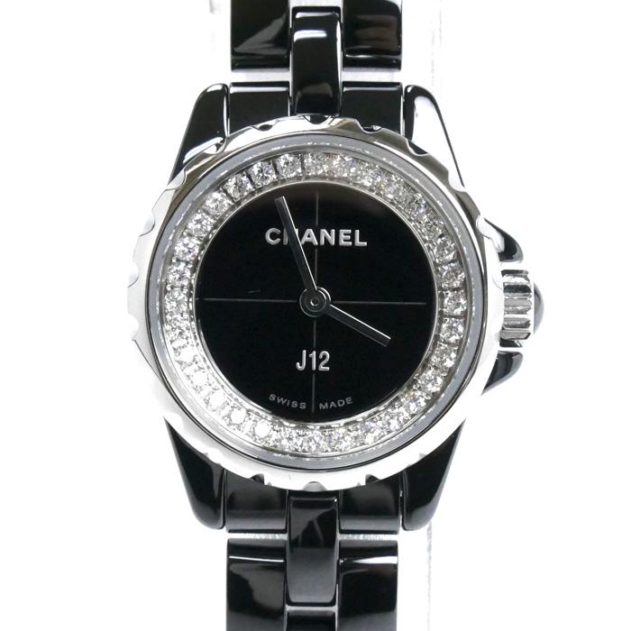 CHANEL（シャネル） J12?XS 腕時計 電池式 ブラック H5235 19mm