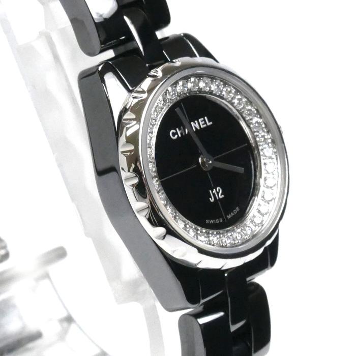 CHANEL（シャネル） J12?XS 腕時計 電池式 ブラック H5235 19mm