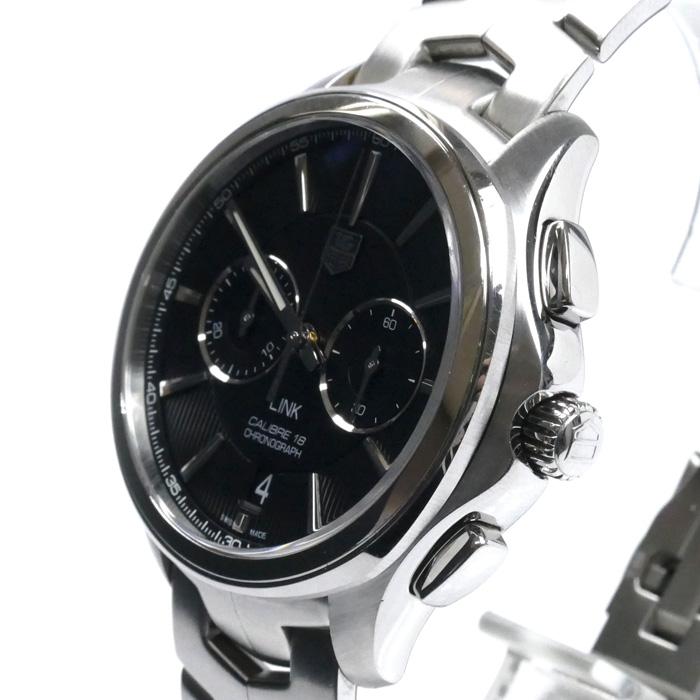 TAG HEUER タグホイヤー LINK キャリバー18 クロノグラフ 腕時計 自動