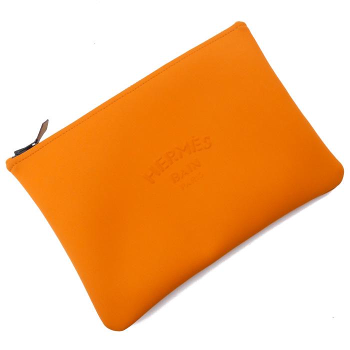HERMES（エルメス） ネオバンMM ポーチ オレンジ H103312M 03