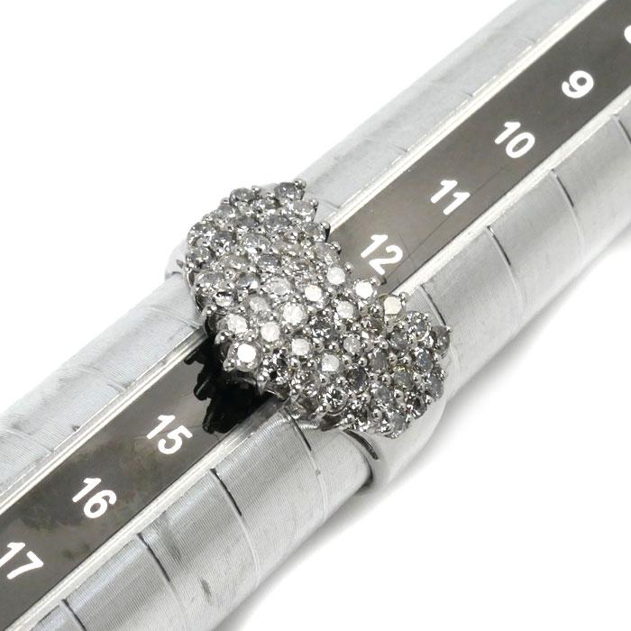 pt900 プラチナ　ダイヤモンドリング　指輪　13号 Pt900プラチナ リング・指輪 ダイヤモンド1.10ct 13号 4.7g V