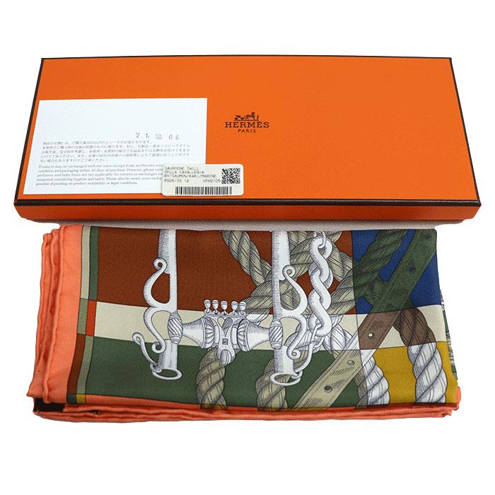 HERMES（エルメス） ガヴロッシュ45 デッラ カヴァッレリア スカーフ