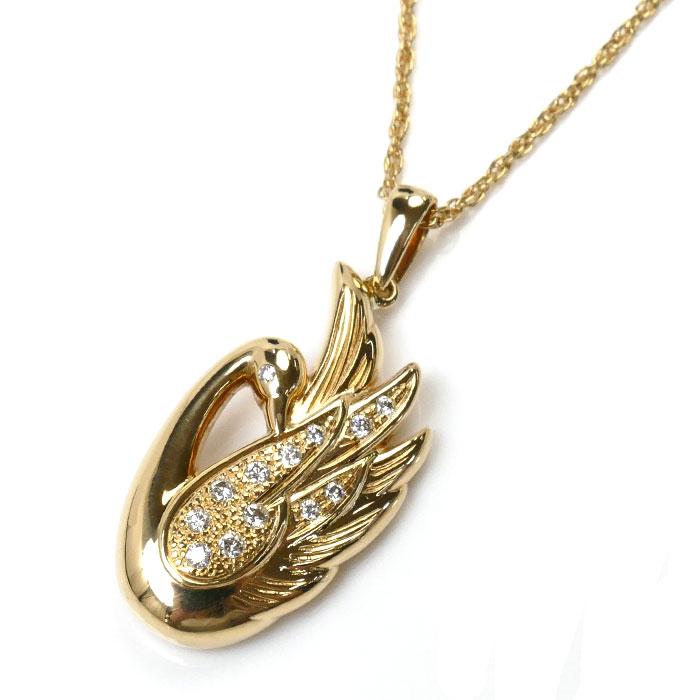 TASAKI タサキ K18YG イエローゴールド スワントップ ダイヤ  