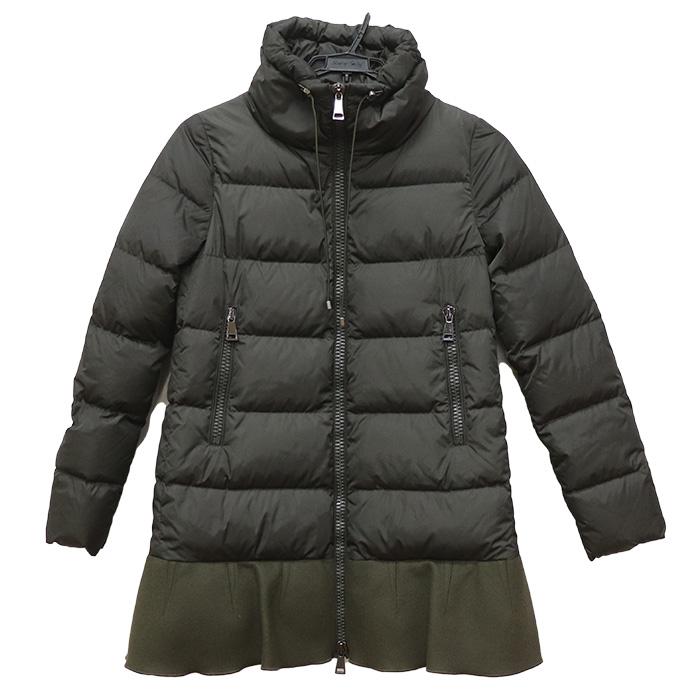 本日のみ モンクレール　ダウンコート　VIBURNUM グリーン 00 MONCLER（モンクレール） VIBURNUM ダウンジャケット ダウンコート
