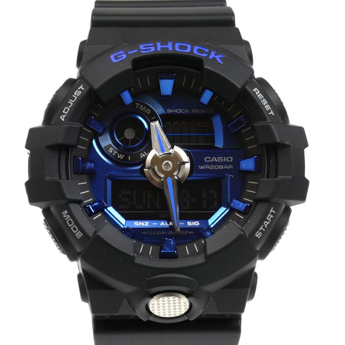CASIO カシオ G-SHOCK 腕時計 電池式 ブラック GA-710-1A2JF