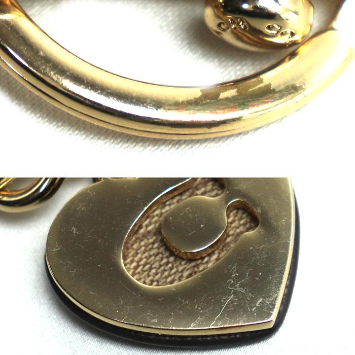 COACH（コーチ） シグネチャー ハート キーリング キーホルダー