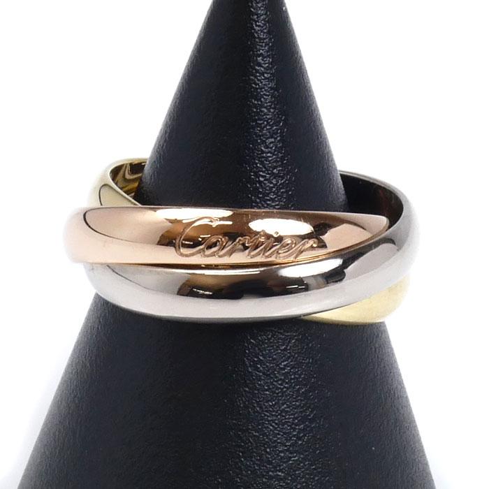 カルティエトリニティリング 750YG/WG/PG K18 52号(12号)