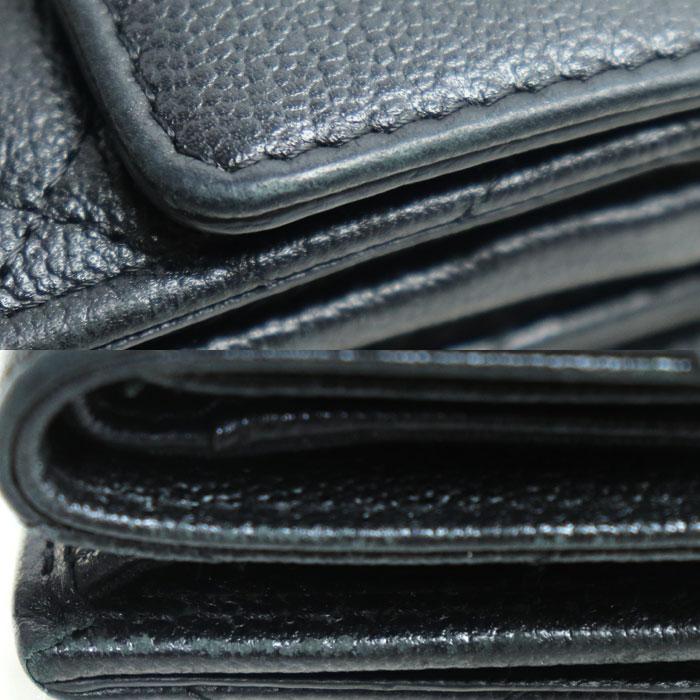 CHANEL シャネル マトラッセ ココマーク スモール フラップ ウォレット  