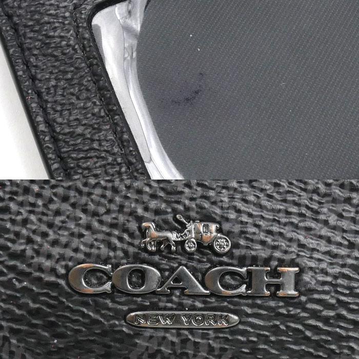 COACH（コーチ） ミニ スキニー ID ケース コインケース ブラック