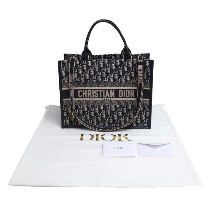 Dior ディオール ブックトート ミディアム オブリーク トートバッグ
