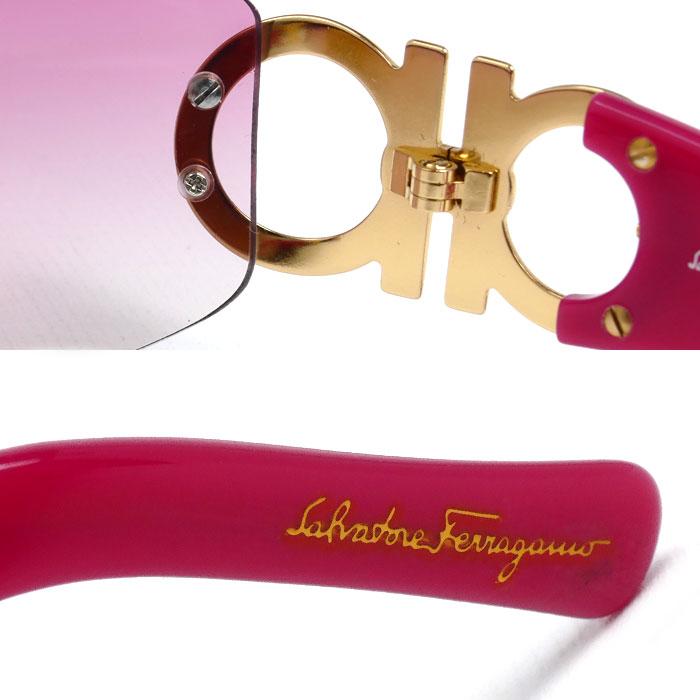 Salvatore Ferragamo サルヴァトーレフェラガモ サングラス ピンク