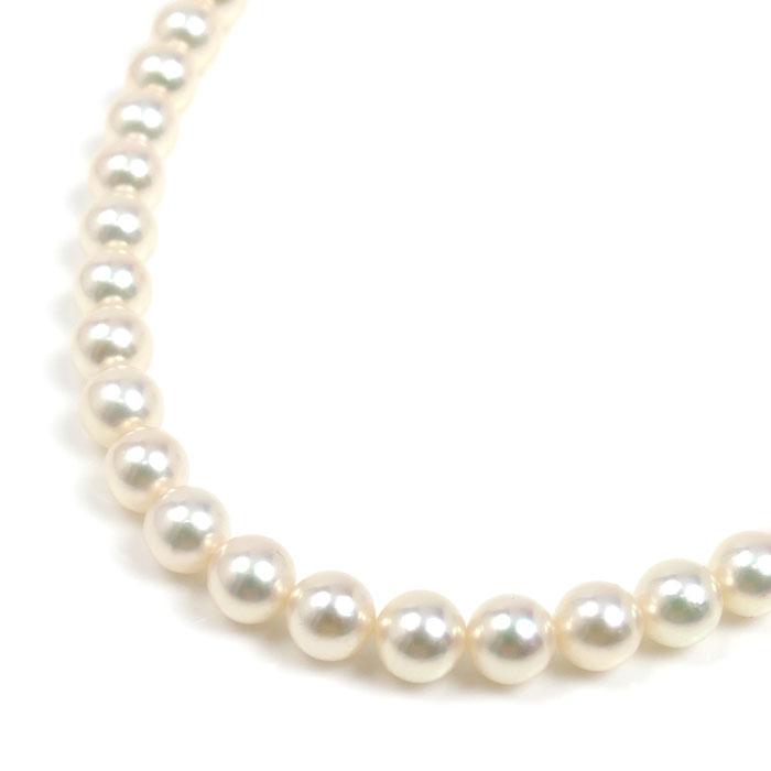 ミキモト パール ベビーパール ステーション ネックレス K18YG MIKIMOTO（ミキモト） K18YG イエローゴールド ベビーパール