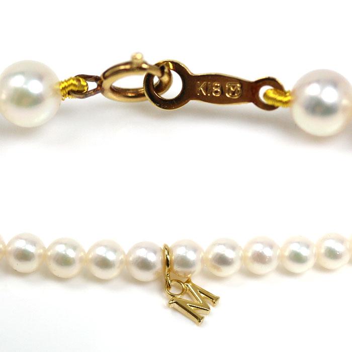 MIKIMOTO（ミキモト） K18YG イエローゴールド ベビーパール