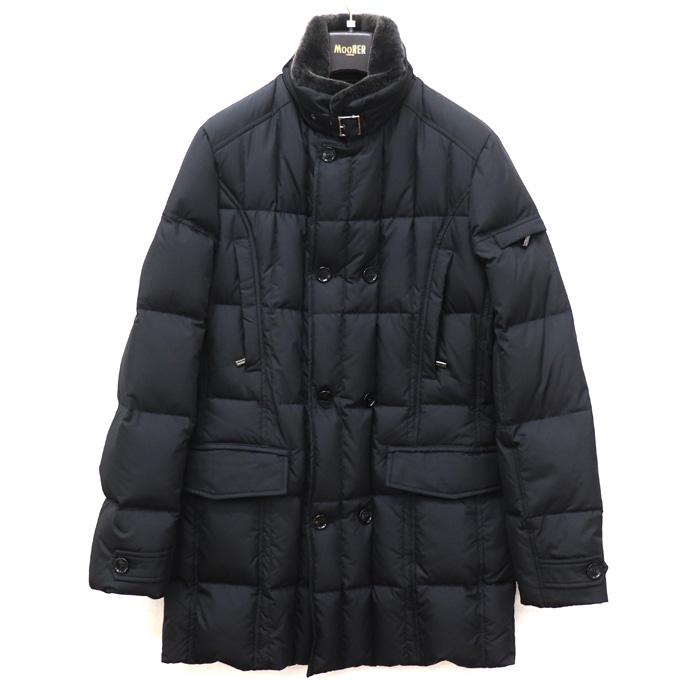 MOORER MORRIS-KM ダウンジャケット ブラック 50 メンズ 中古 : 古恵良
