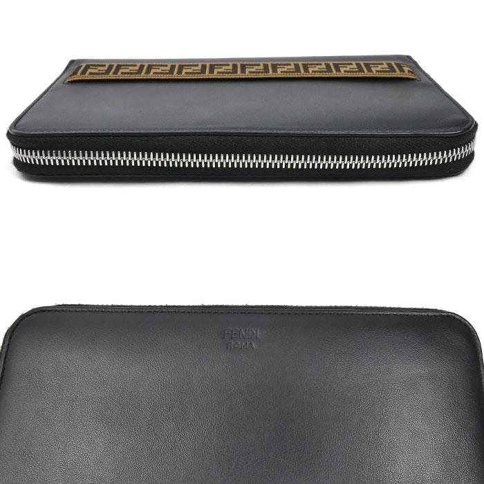 FENDI（フェンディ） FFロゴ ジップアラウンド ウォレット 長財布