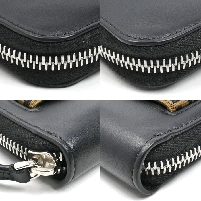 FENDI（フェンディ） FFロゴ ジップアラウンド ウォレット 長財布