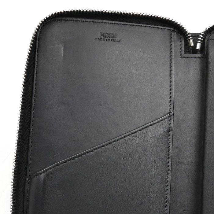 FENDI（フェンディ） FFロゴ ジップアラウンド ウォレット 長財布