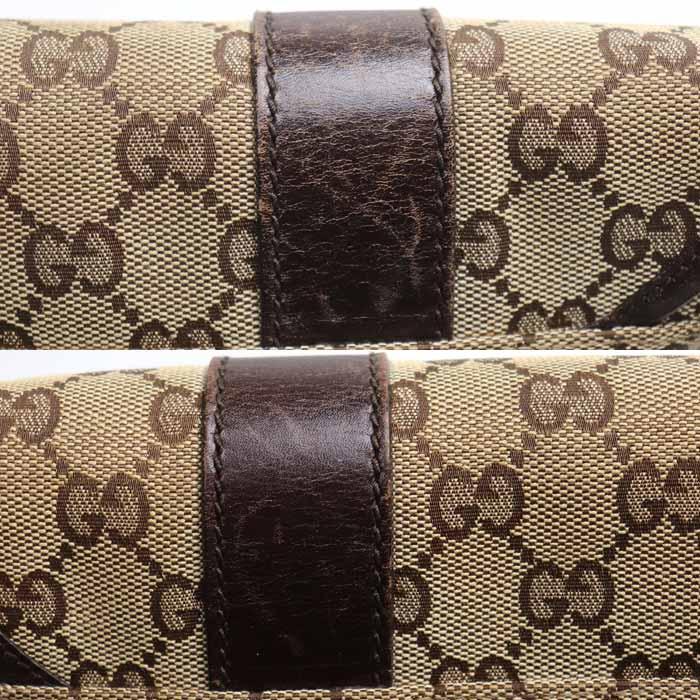 GUCCI（グッチ） GGキャンバス ウエストバッグ ボディバッグ ベージュ