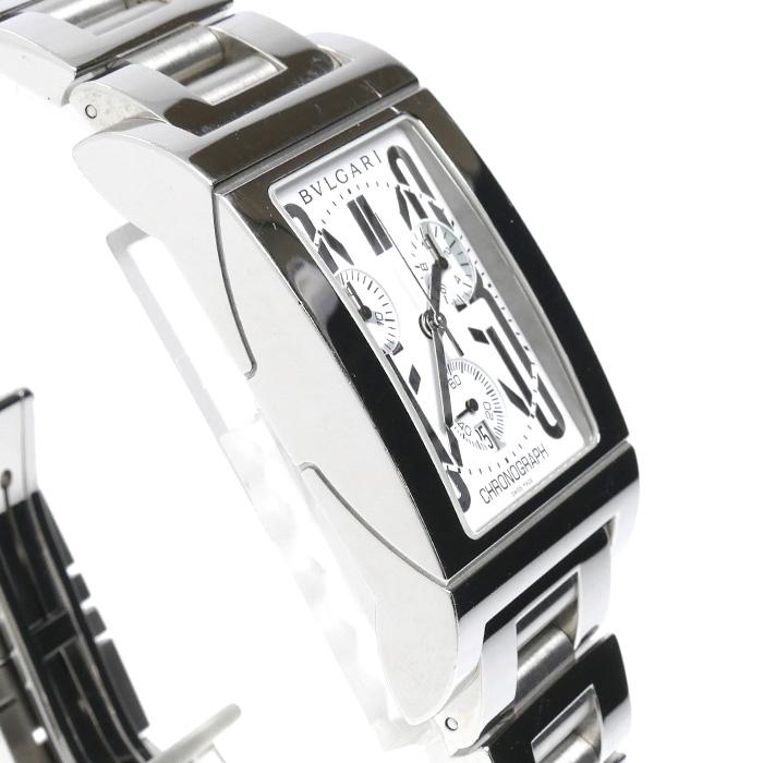 BVLGARI（ブルガリ） レッタンゴロ クロノグラフ 腕時計 電池式 RTC49S