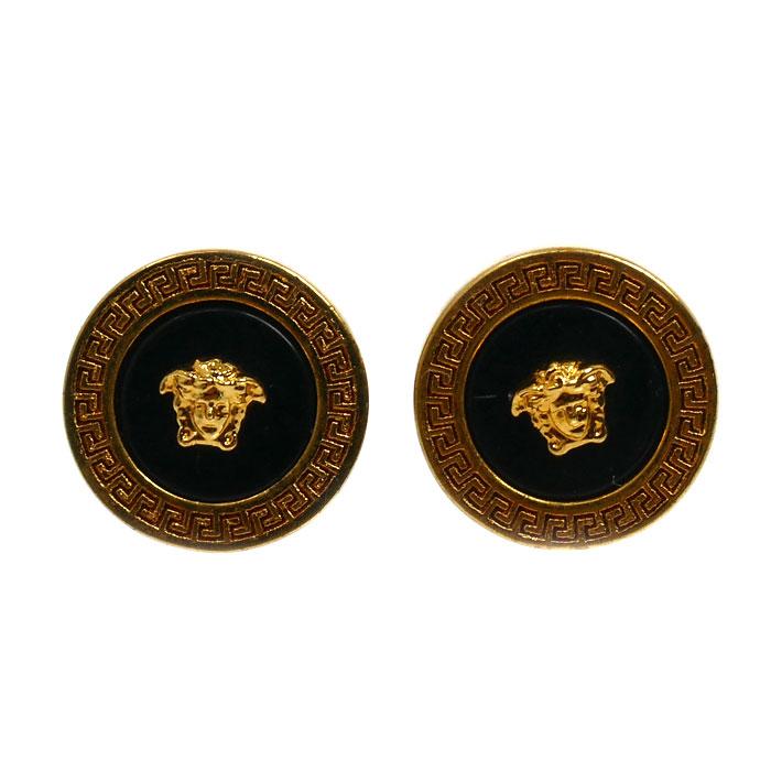 VERSACE ヴェルサーチ 真鍮/GP メドゥーサ ピアス DG27256 レディース