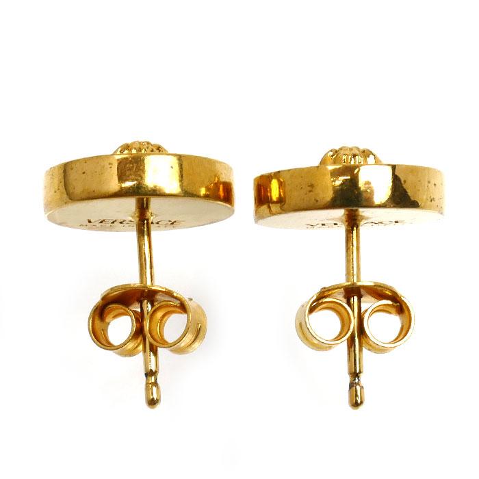 VERSACE ヴェルサーチ 真鍮/GP メドゥーサ ピアス DG27256 レディース
