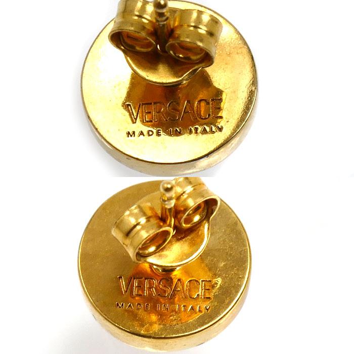 VERSACE ヴェルサーチ 真鍮/GP メドゥーサ ピアス DG27256 レディース