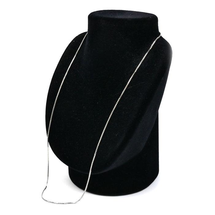 Pt850プラチナ ネックレス ベネチアン 9.9g 60cm ユニセックス 中古_3