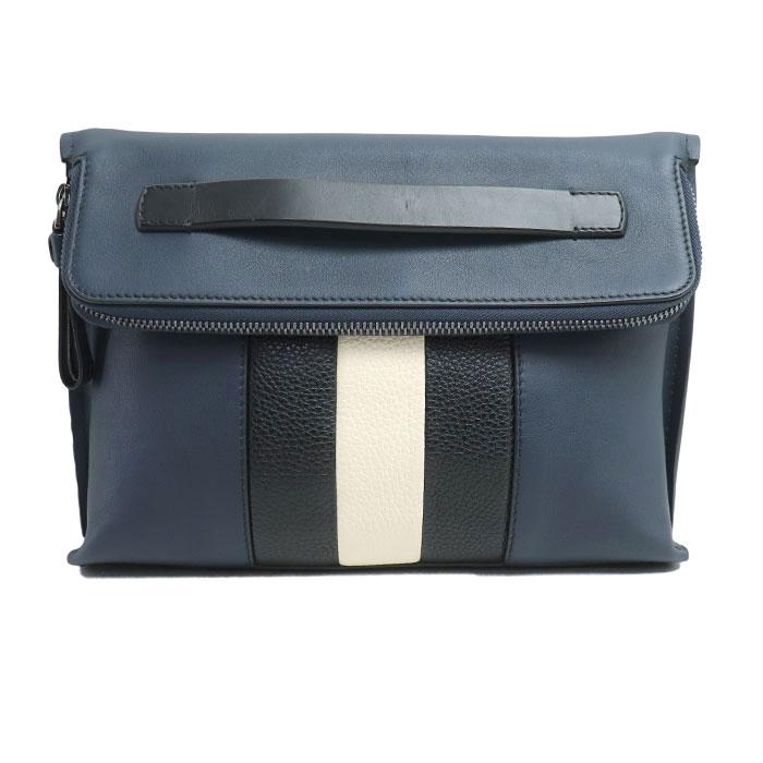 Bally（バリー） ベンジー BENJY 57 ストライプ クラッチバッグ