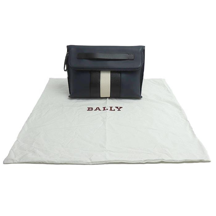 Bally（バリー） ベンジー BENJY 57 ストライプ クラッチバッグ