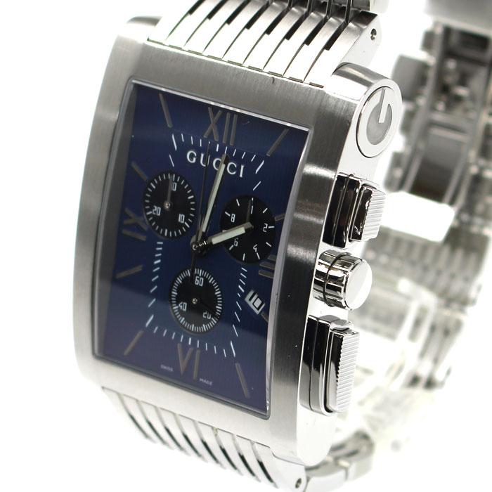 GUCCI（グッチ） Gメトロ クロノグラフ 腕時計 電池式 YA086318/8600M