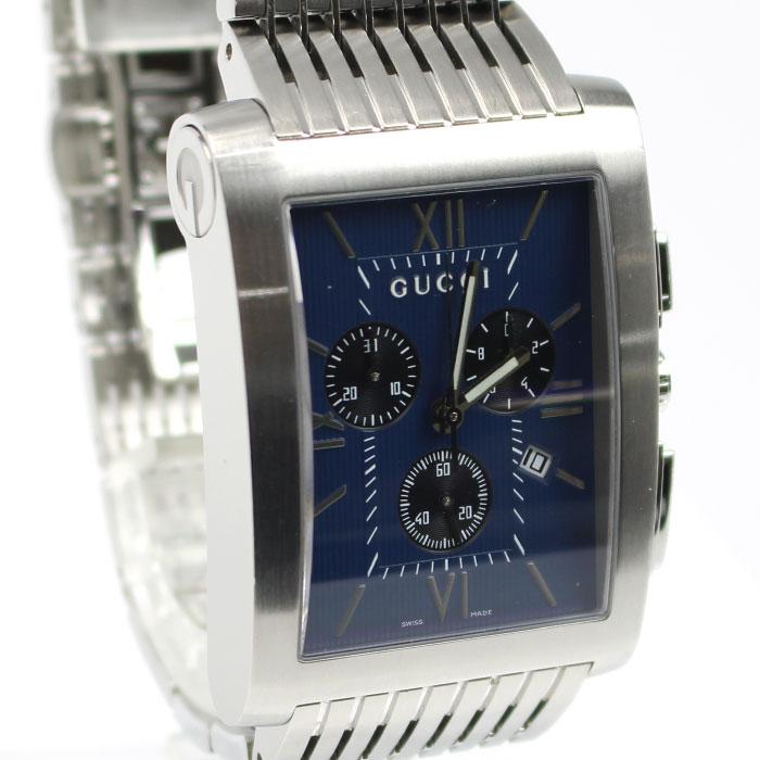 GUCCI（グッチ） Gメトロ クロノグラフ 腕時計 電池式 YA086318/8600M