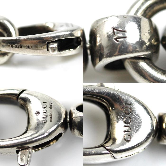 GUCCI（グッチ） シルバー925 インターロッキングG ブレスレット