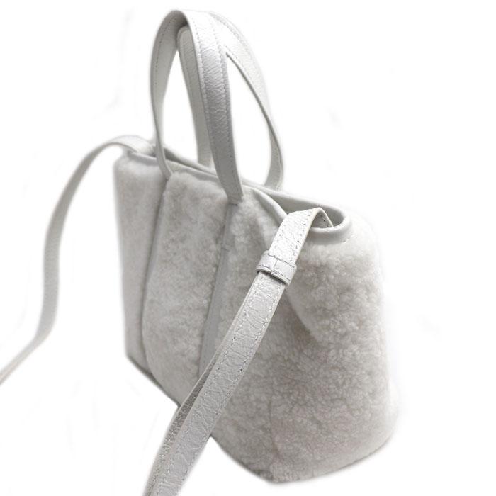 BALENCIAGA バレンシアガ バルベス スモール 2Wayショルダーバッグ ホワイト 671404 レディース【中古】 BALENCIAGA（バレンシアガ） バルベス スモール 2Wayショルダーバッグ
