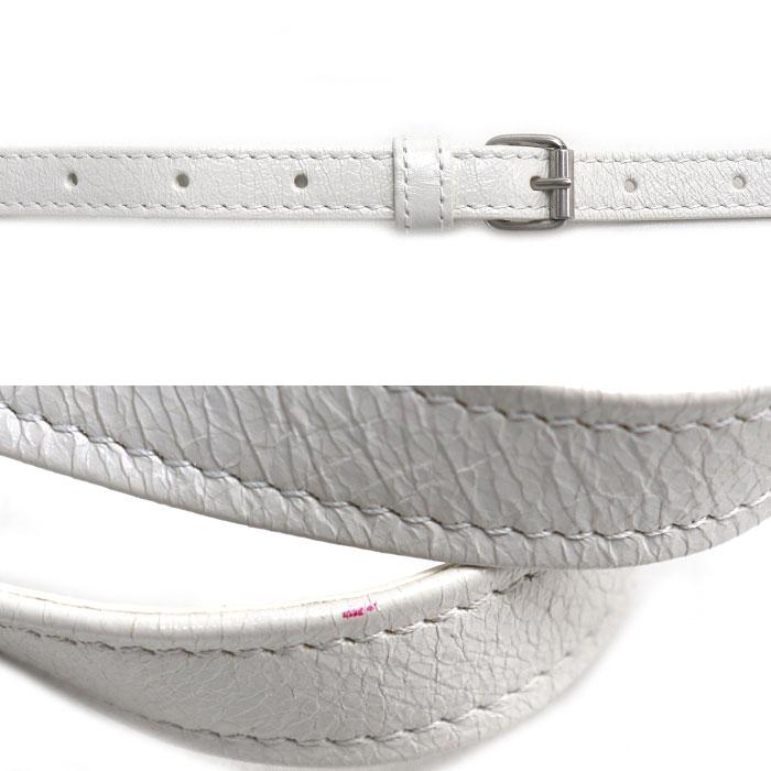 BALENCIAGA バレンシアガ バルベス スモール 2Wayショルダーバッグ ホワイト 671404 レディース【中古】 BALENCIAGA（バレンシアガ） バルベス スモール 2Wayショルダーバッグ