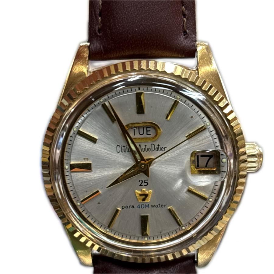 CITIZEN（シチズン） Auto Dater 25 腕時計 自動巻き メンズ ADSG1302