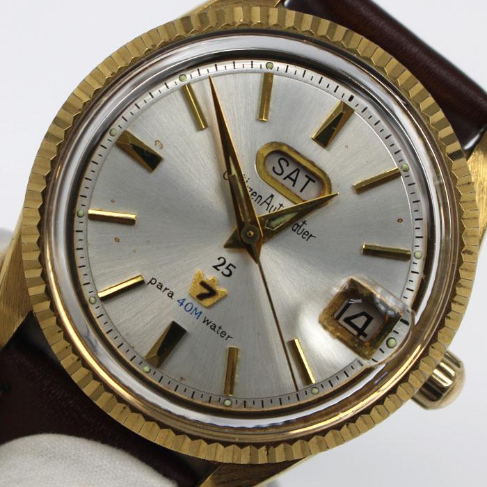 CITIZEN（シチズン） Auto Dater 25 腕時計 自動巻き メンズ ADSG1302