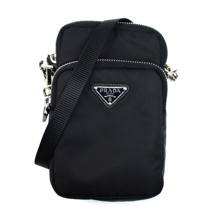 PRADA（プラダ） Re-Nylon フォンケース ショルダーバッグ ブラック