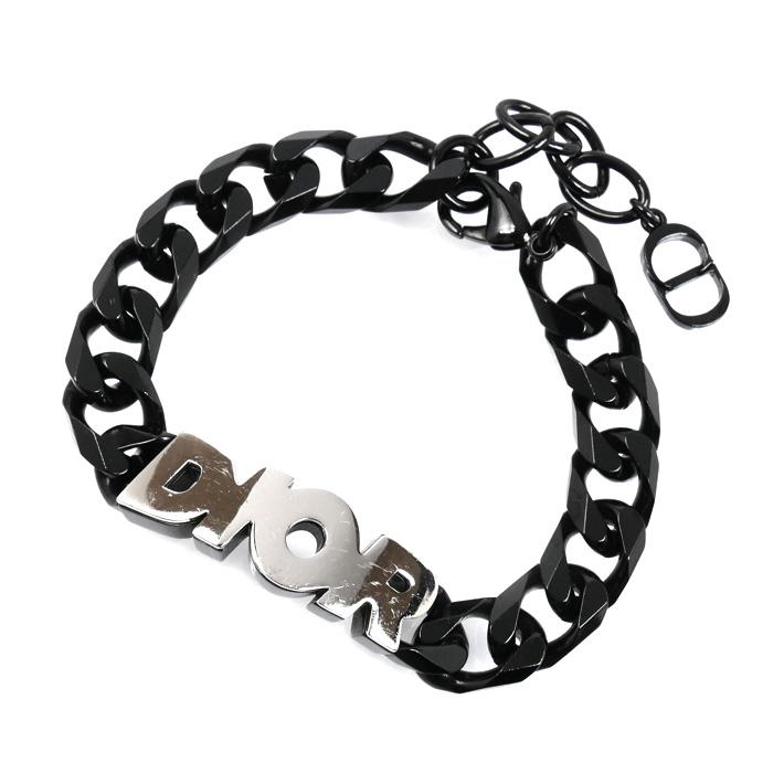 Dior ディオール メタル CD ICON チェーンリンク ブレスレット 