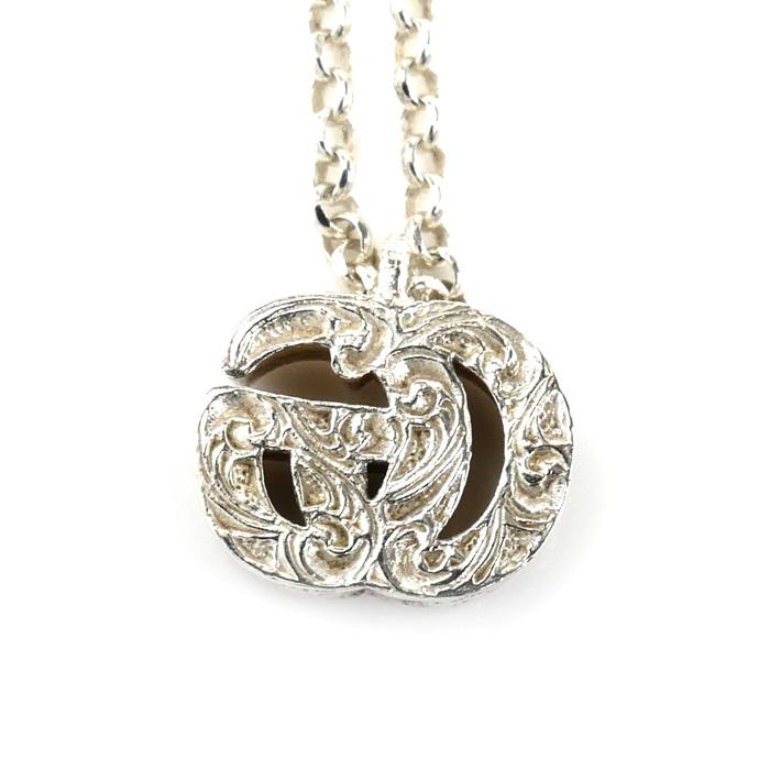 GUCCI（グッチ） シルバー925 ダブル G ネックレス ネックレス 770724