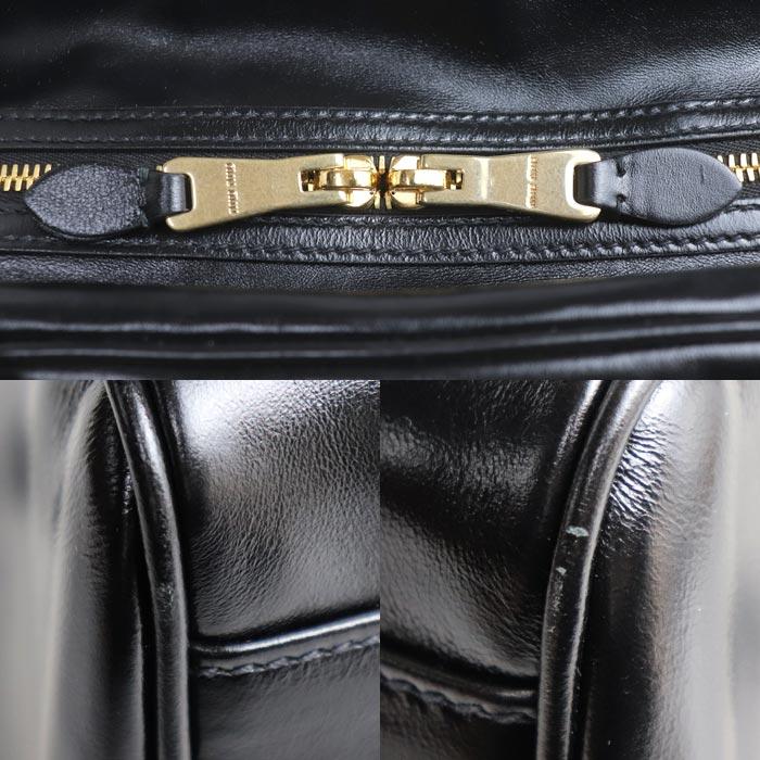 miu miu（ミュウミュウ） レザー トップハンドル ハンドバッグ