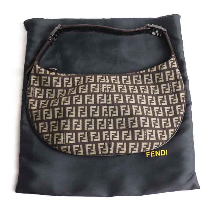 FENDI（フェンディ） ズッキーノ ワンショルダー ハンドバッグ